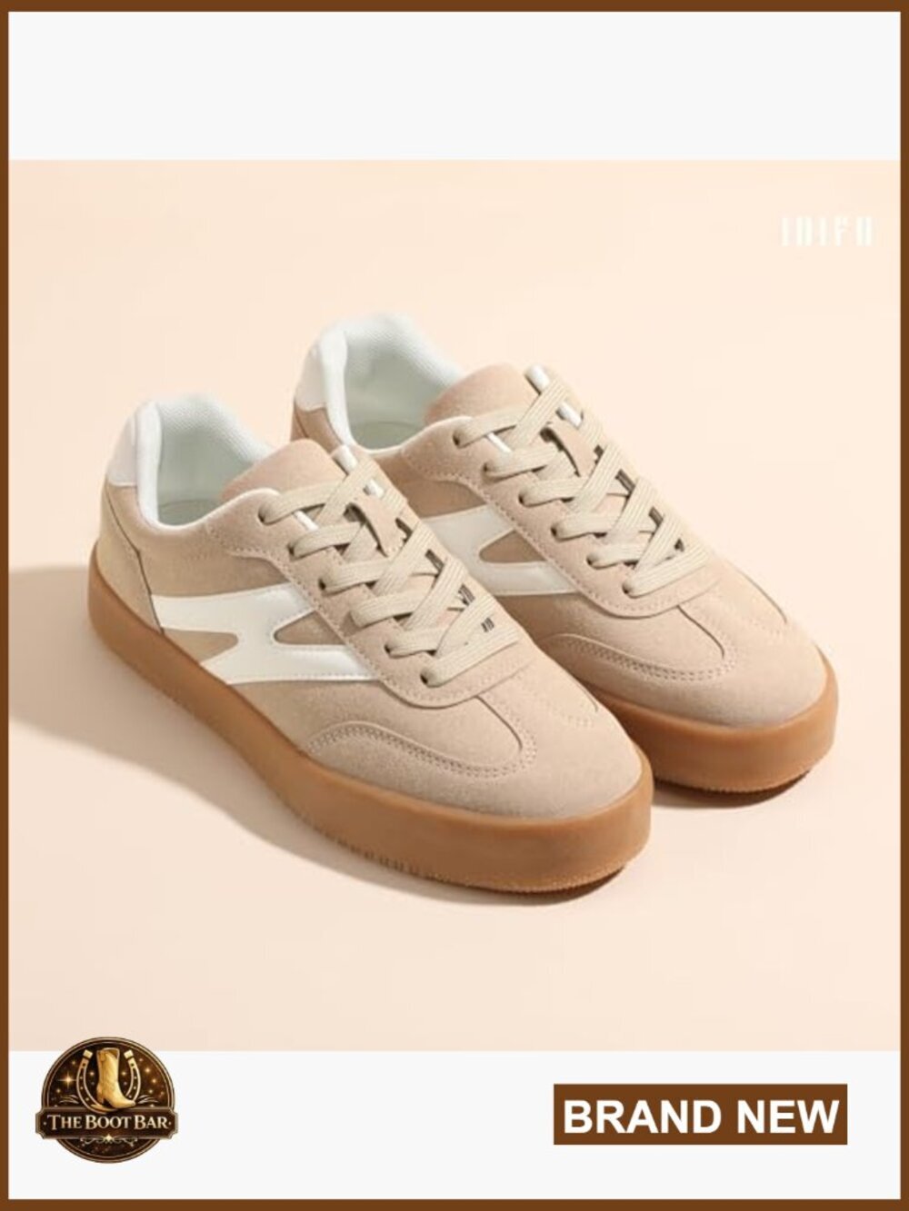 Women's Fashion Sneakers Platform Lace-Up Casual Comfortable Lightweight - Picture 6 of 7